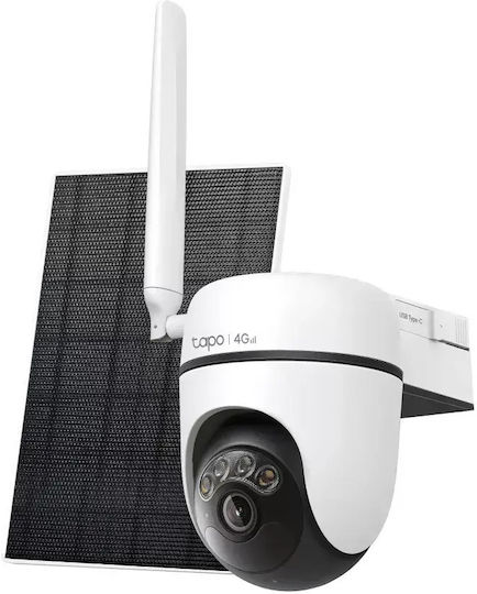 TP-LINK Tapo C615G KIT v1 IP Κάμερα Παρακολούθησης 4G Full HD+ 3MP Αδιάβροχη Μπαταρίας με Αμφίδρομη Επικοινωνία και Φακό 4mm
