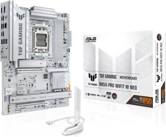 ASUS TUF GAMING B850-PRO WIFI7 W NEO AMD B850 Socket AM5 ATX