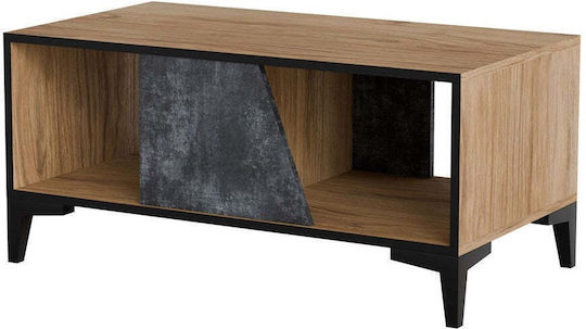 Cama Coffee table/latrine OVO 90x50xH39 oak/concrete
