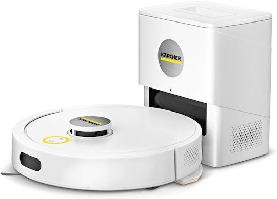 Karcher RVC 3 Comfort Σκούπα Ρομπότ με Αυτονομία έως 130min και Κάλυψη Χώρου έως 45τ.μ. Λευκή