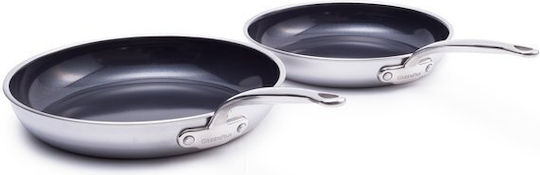 GreenPan Barcelona Pro 2 pcs Frypan Set 24+28cm Black
