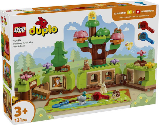 LEGO Duplo 10480 Animals για 3+ Ετών 131τμχ