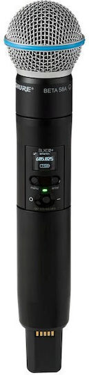 Shure SLXD2+/B58=-G65 Handheld Transmitter with Beta 58 Capsule (470–606 MHz)