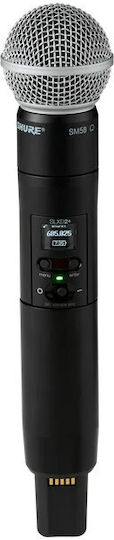 Shure SLXD2+/58=-G65 - Handheld Transmitter with SM58 Capsule (470–606 MHz)