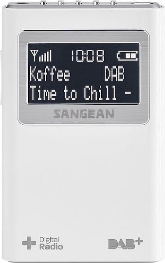 Sangean DPR-39 (Pocket 390) Λευκό