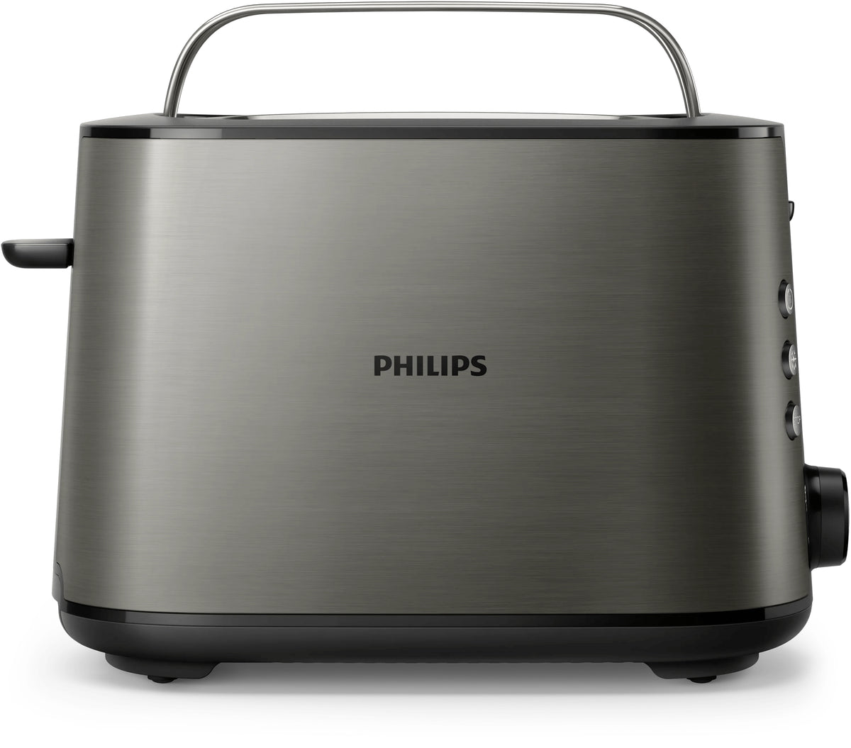 Philips Viva Collection HD2651/80 Toaster, 2-Slice, 950 W, Titanium