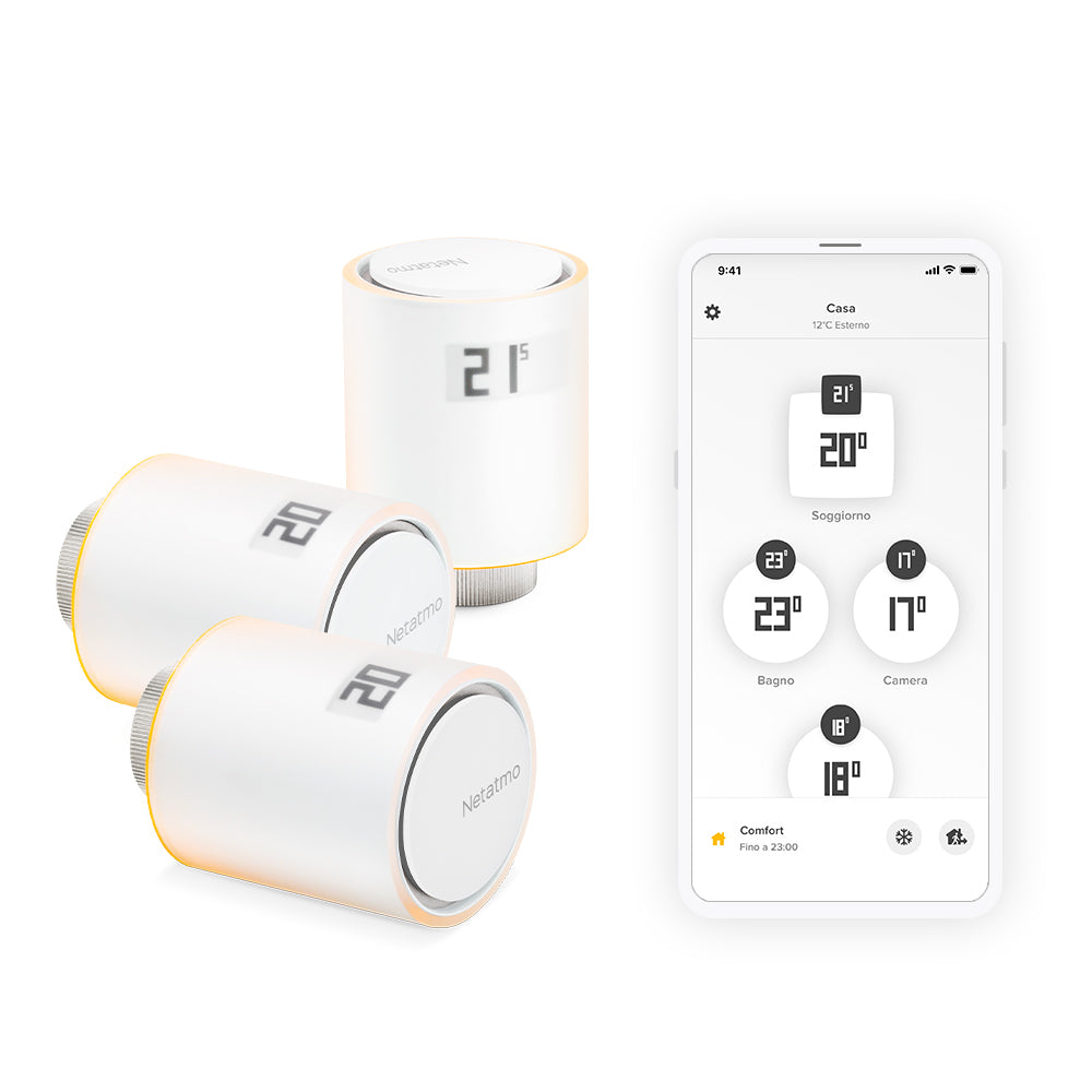 Σετ 3 βαλβίδων Netatmo NBU-NAV