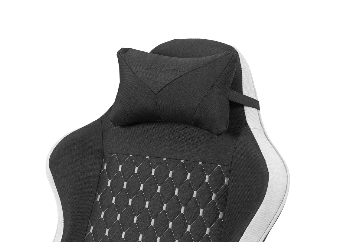 Mars Gaming MGC-X Fabric PC gaming chair Padded seat Black, White