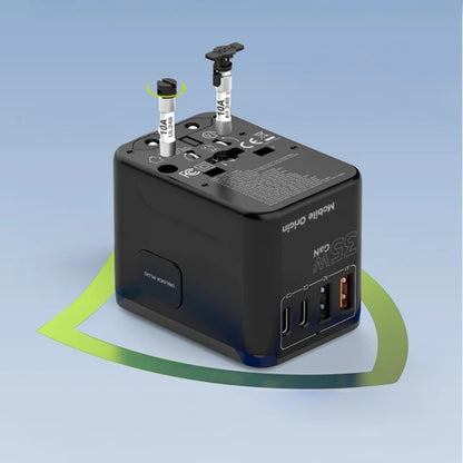 Mobile Origin 35W Travel Adapter GaN PW4 EU/UK/US/AUS 3C+2A
