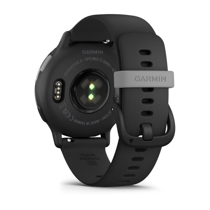 Garmin Vivoactive 5 3.05 cm (1.2") AMOLED 42 mm Digital 390 x 390 pixels Touchscreen Black Wi-Fi GPS (satellite)