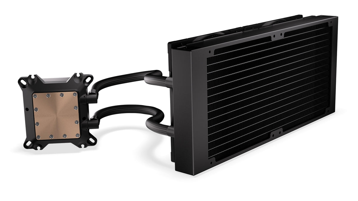 ENDORFY Navis F280 ARGB Computer case All-in-one liquid cooler 14 cm Black - 1 pc
