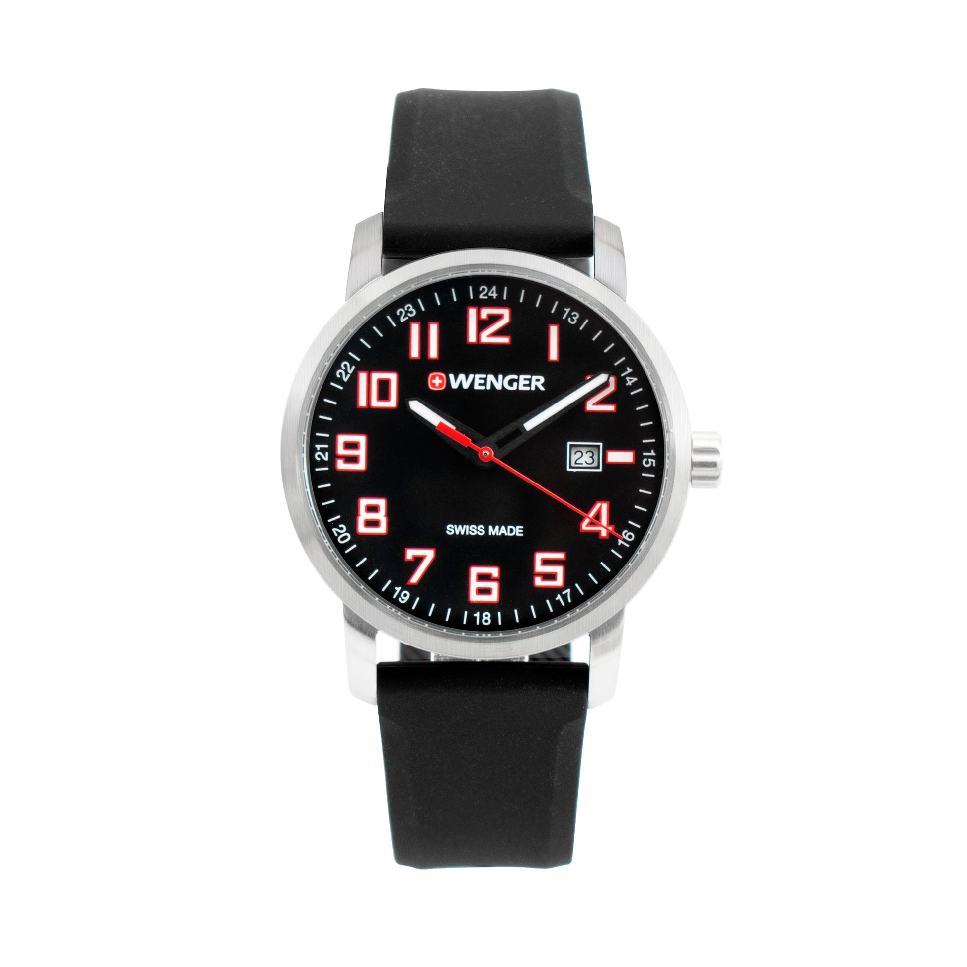 Wenger Man Watch 19.041.127 (42MM) Black