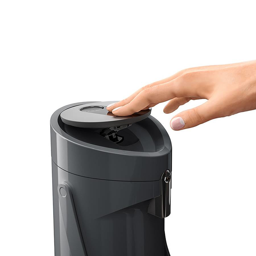 Emsa Ponza Pump Vacuum Jug 1.9 L, Black