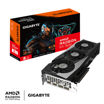 Κάρτα Γραφικών GIGABYTE Radeon RX 7600 GAMING 8GB OC