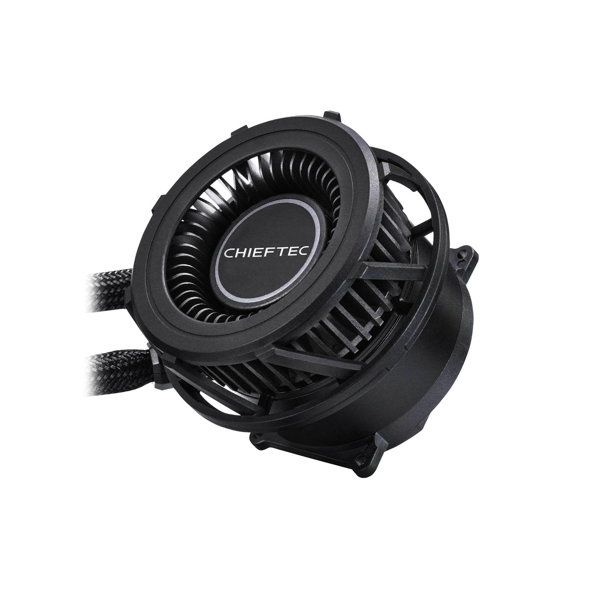 Chieftec CLC-360-VRM-RGB computer cooling system Computer case All-in-one liquid cooler 12 cm Black