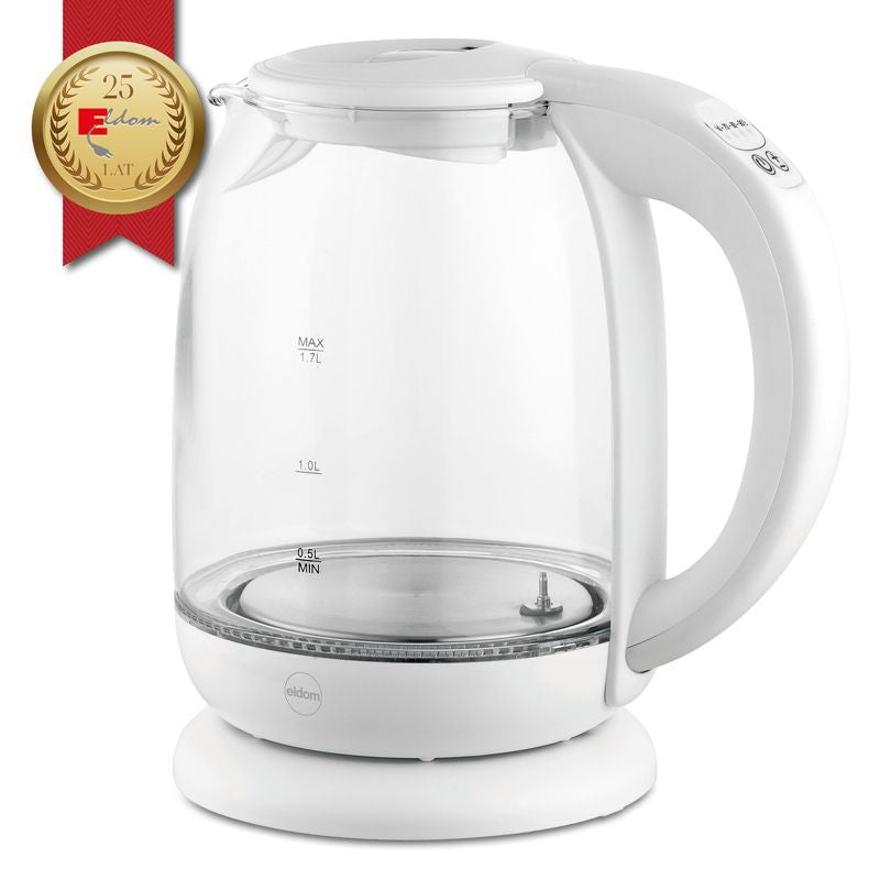 ELDOM C510B Lumi Electric Kettle 1.7 L 2200 W White