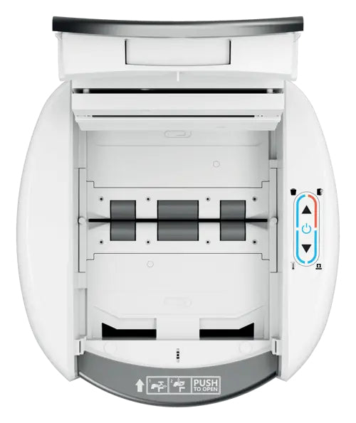 Leitz IQ Optimax AutoFeed 150 Paper Shredder, P4, 150-sheet Auto-Feed, 15 L Bin