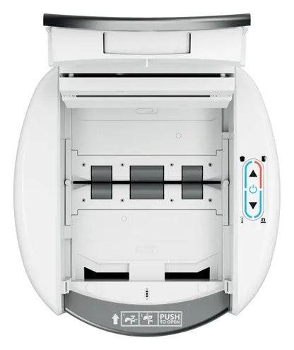 Leitz IQ Optimax AutoFeed 150 Paper Shredder, P4, 150-sheet Auto-Feed, 15 L Bin
