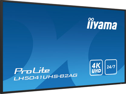 IIYAMA 125.7cm (50") LH5041UHS-B2AG 16:9 3xHDMI + USB VA 4K - Retail