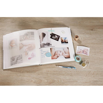 Walther Estrella pink 28x30.5 50 white Pages Babyalbum UK133R