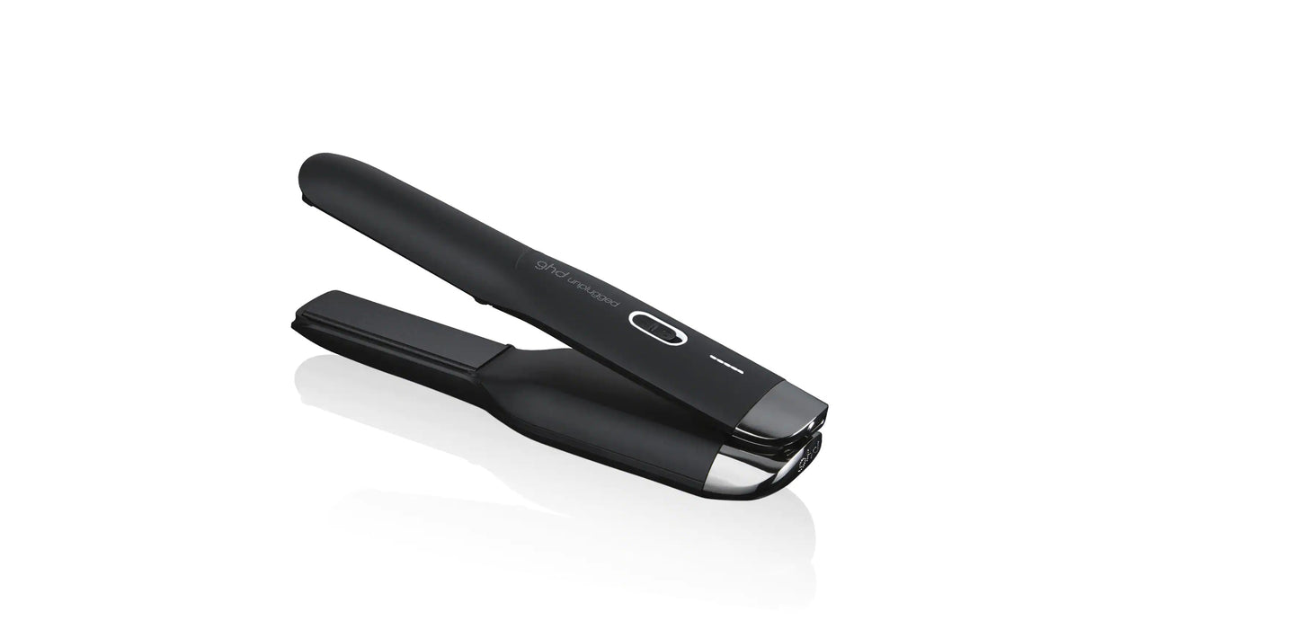 GHD UNPLUGGED CORDLESS STYLER HAIR STRAIGHTENER BLACK