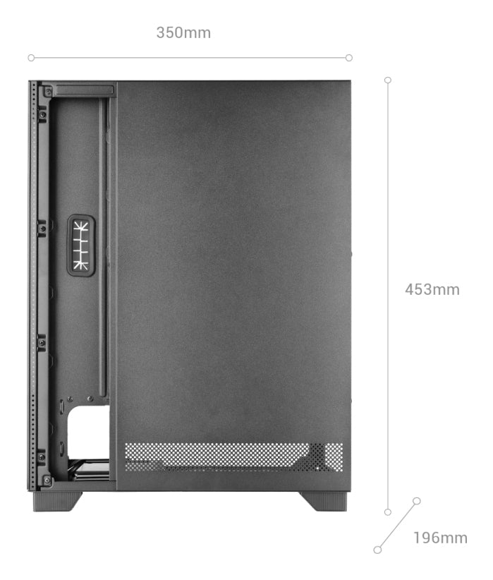 Tacens Mars Gaming MC-PULSAR Midi Tower Black