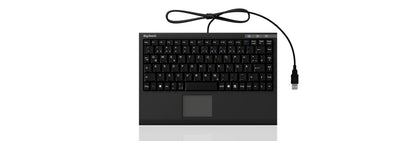 KeySonic Mini-TAS Smart-Touchpad SoftSkin, BK, ACK-540U+ (UK)