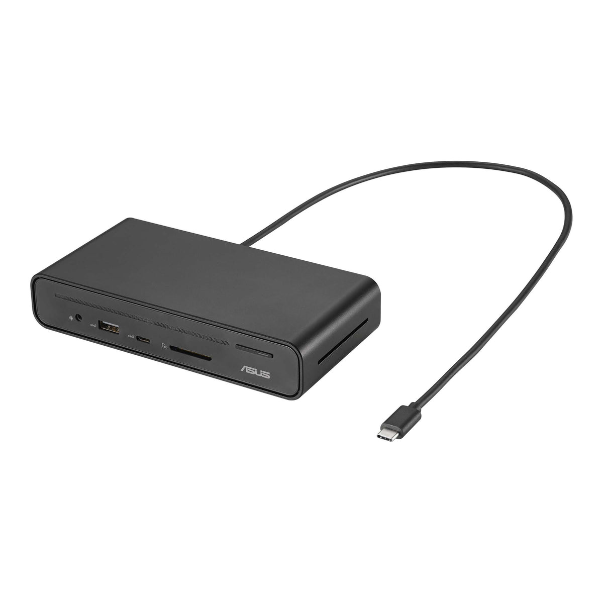 ASUS DC300 Triple Display USB-C Docking Station, USB 3.2 Gen 2 (3.1 Gen 2) Type-C, Black