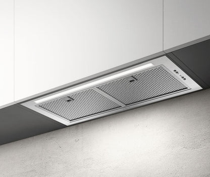 Opcase Elica Fold S IX/A/52 PRF0181962 Εντοιχιζόμενος Απορροφητήρας σε Ασημί Χρώμα με Ισχύ Απορρόφησης 710 m³/h, Κατηγορία Ενεργειακής Απόδοσης B