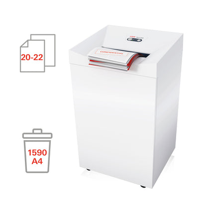 Καταστροφέας εγγράφων HSM Pure 630, 130 λίτρα, κοπή 4,5x30 χιλ.