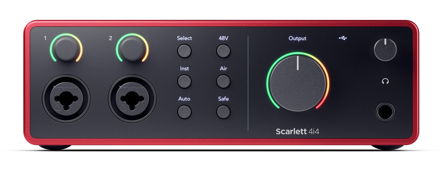 Focusrite Scarlett 4i4 4ης Γενιάς - Επαγγελματική Ηχητική Διεπαφή