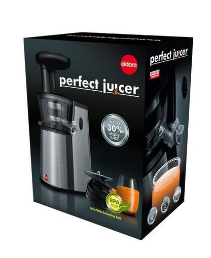 ELDOM PJ400 juice maker Centrifugal juicer 400 W Black, Silver