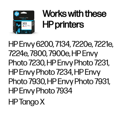HP 303      Dreifarbig          Tintenpatrone 4ml