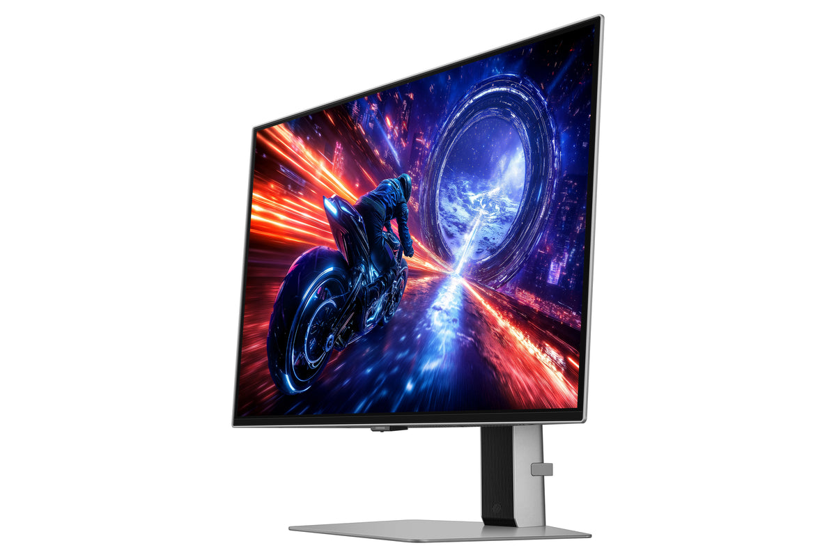 Samsung G60SF computer monitor 68.6 cm (27") 2560 x 1440 pixels Quad HD OLED Silver