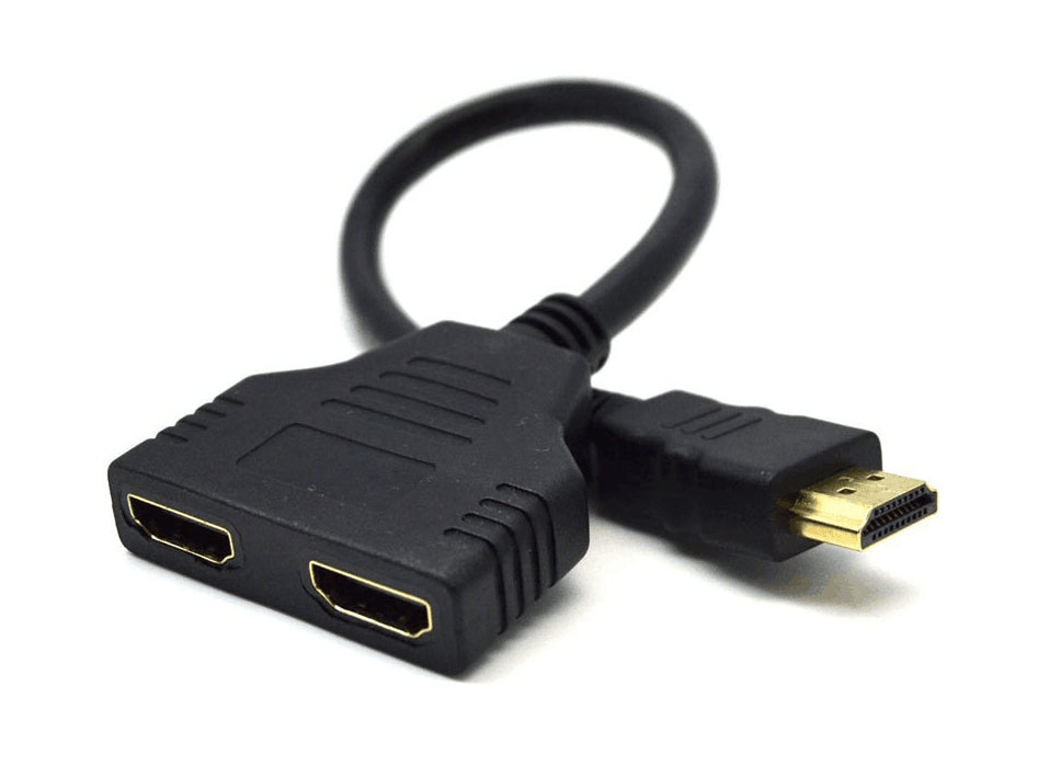 Καλώδιο HDMI Gembird DSP-2PH4-04 τύπου HDMI A (Κανονικό) 2 x τύπου HDMI A (Κανονικό) Μαύρο