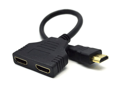 Καλώδιο HDMI Gembird DSP-2PH4-04 τύπου HDMI A (Κανονικό) 2 x τύπου HDMI A (Κανονικό) Μαύρο