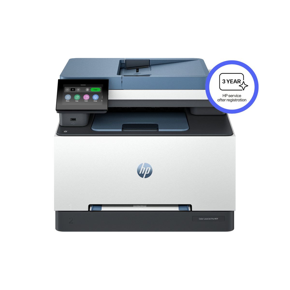 HP LaserJet Pro 3302sdw Wireless Multifunction Color Printer, Copier, Scanner; Duplex