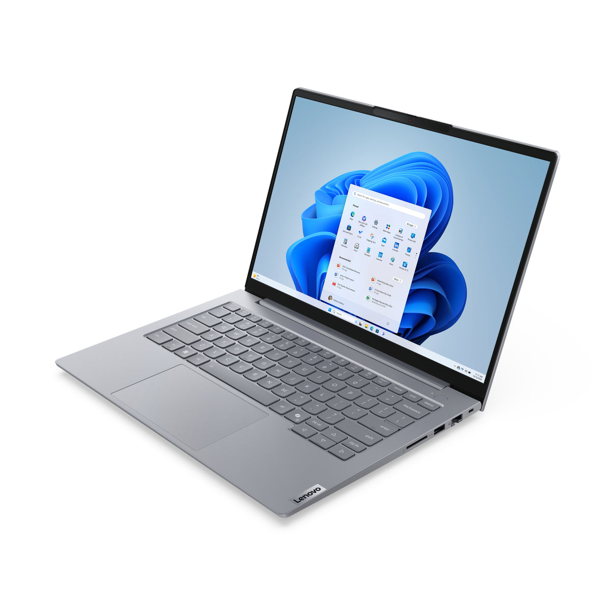 Lenovo ThinkBook 14 G8 IAL Laptop with Intel Core Ultra 7 255H Processor, 14" WUXGA Display, 16 GB DDR5-SDRAM, 512 GB SSD, Wi-Fi 6E (802.11ax), Windows 11 Pro, English, Grey