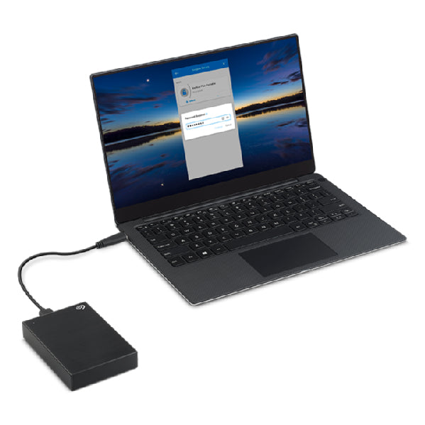 Seagate One Touch External Hard Drive 2 TB Micro-USB B 3.2 Gen 1 (3.1 Gen 1) Black