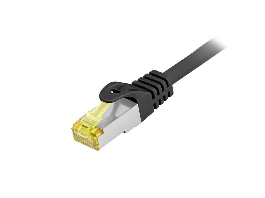 Equip Patchkabel Cat6A Outd.S/FTP 2xRJ45 25.00m schwarz LSZH