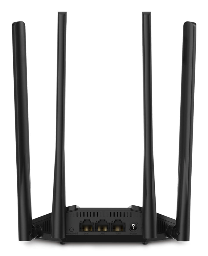 Mercusys MR30G ασύρματος δρομολογητής Gigabit Ethernet διπλής ζώνης (2,4 GHz / 5 GHz) Μαύρος