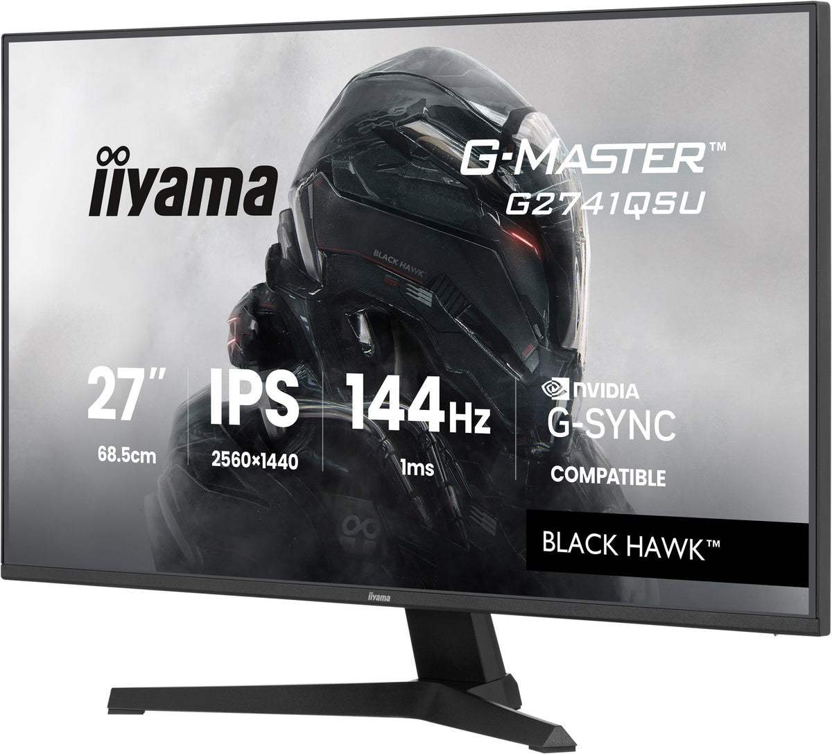 IIYAMA 68.6εκ (27") G2741QSU-B1 16:9 HDMI+DP+2xUSB IPS