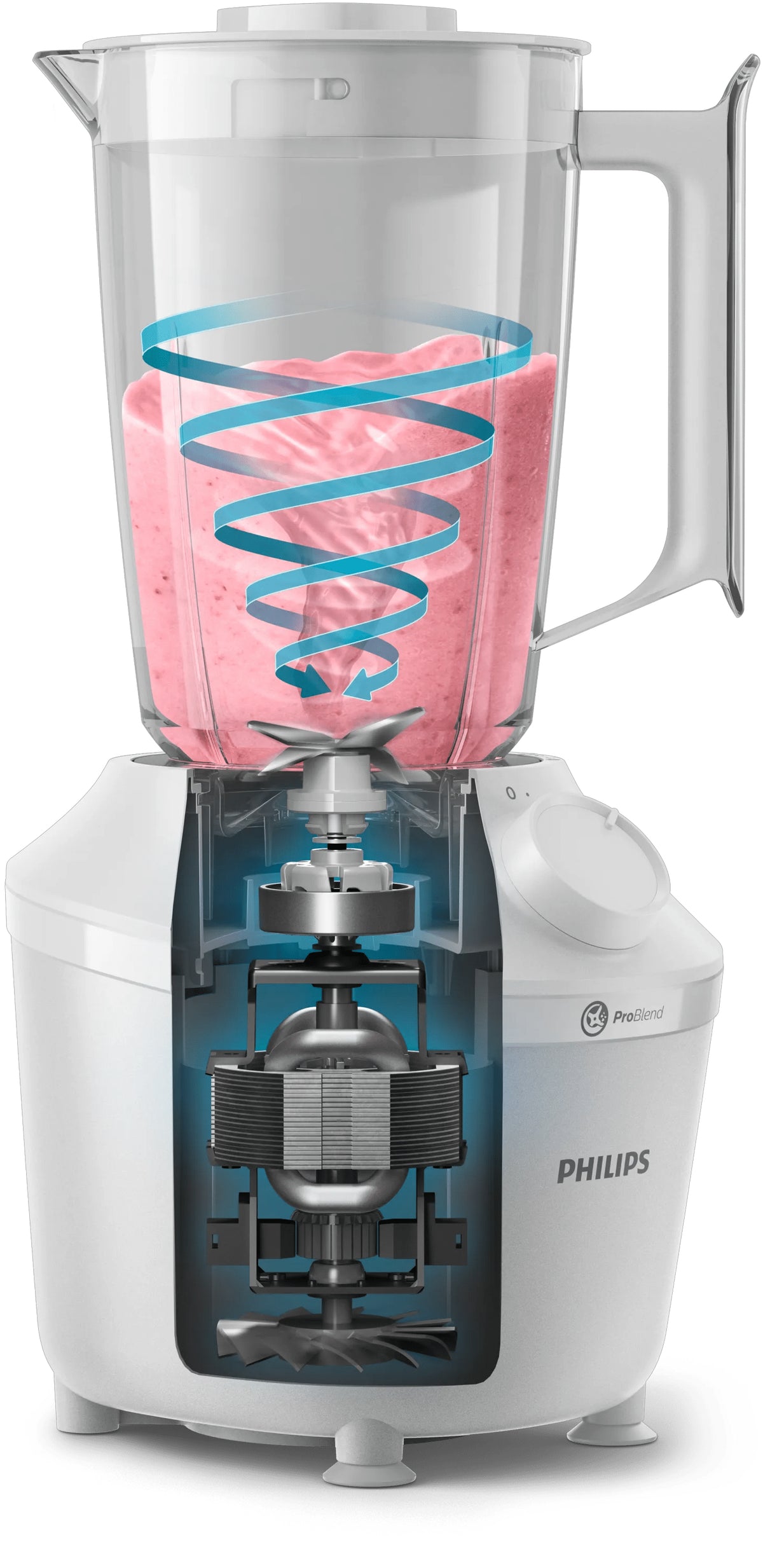 Philips 3000 series HR2041/00 blender 1.9 L Tabletop blender 450 W White