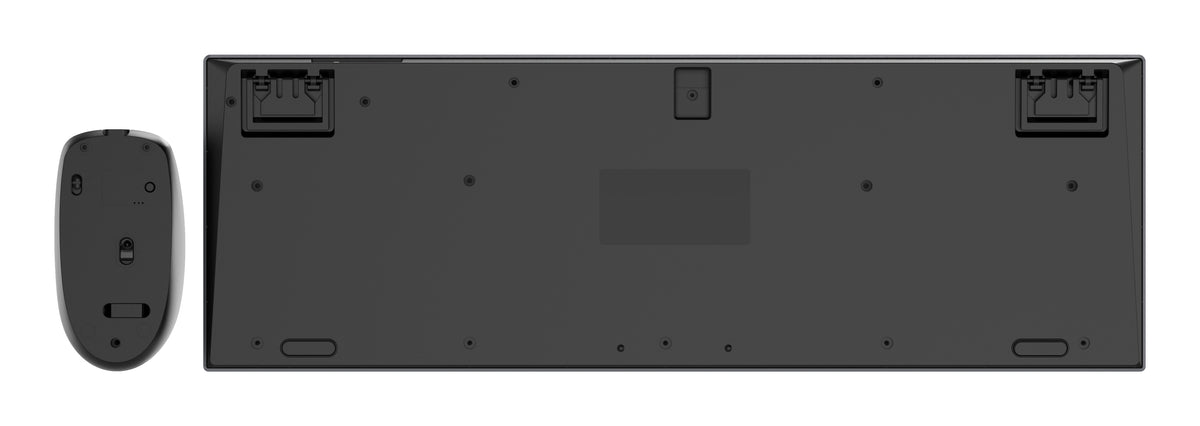 Gembird KBS-WPS-02 Dual-mode Slim Wireless Desktop Set, 2.4G+BT, US layout