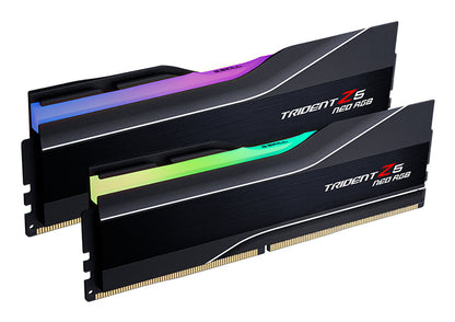 G.Skill Trident Z5 Neo RGB F5-6000J2636H48GX2-TZ5NR Memory Module 96 GB (2 x 48 GB) DDR5 6000 MT/s 288-pin DIMM