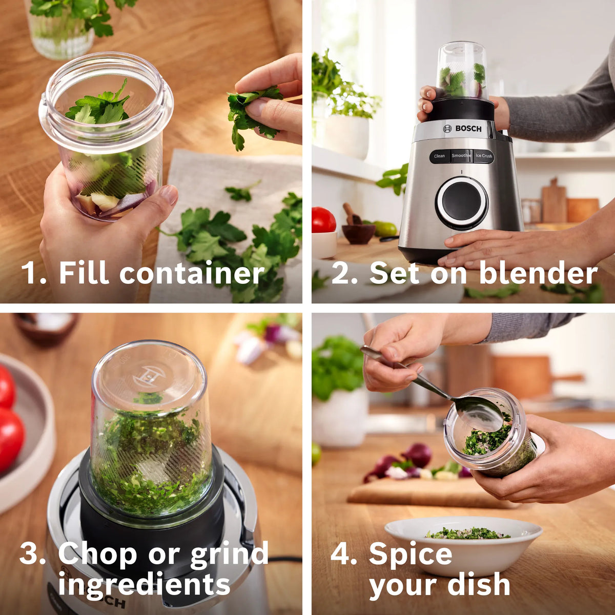 Bosch MMB 6177S Blender VitaPower Serie 4 silver