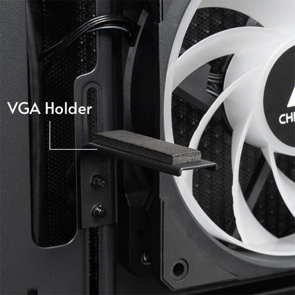 Chieftec GT-01B-OP computer case Midi Tower Black