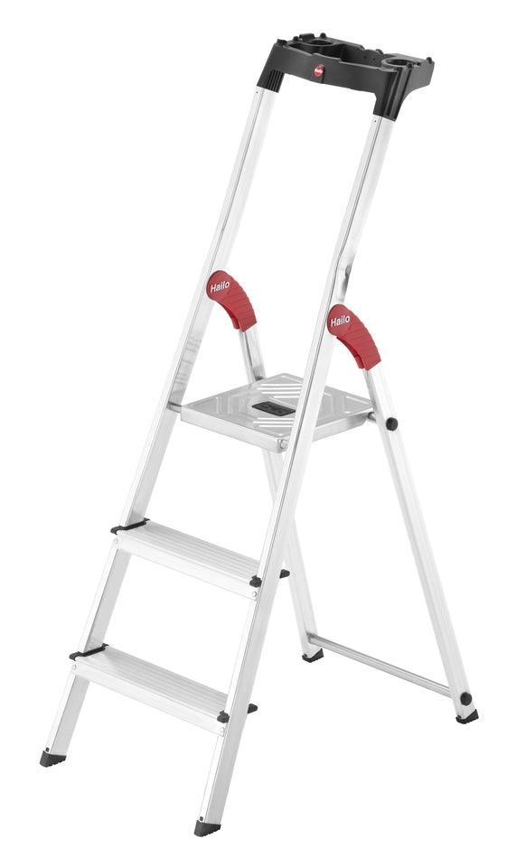 Hailo L60 StandardLine 3-Step Stepladder