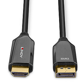 LINDY DisplayPort to HDMI 8K60 Active Adapter Cable 3m