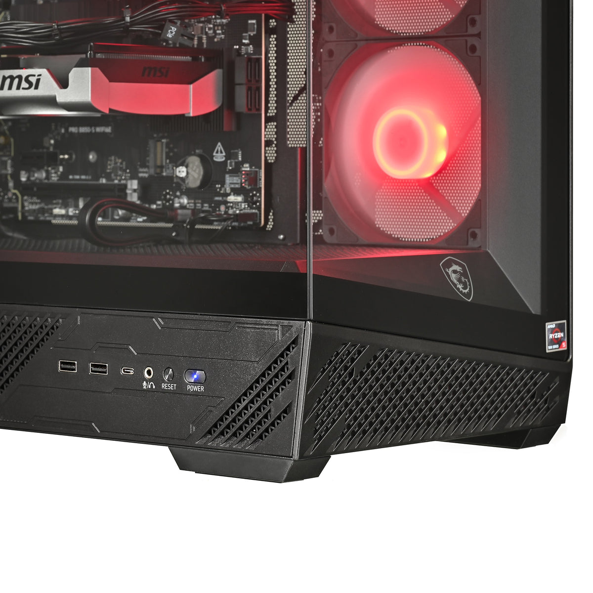 Actina PC AMD Ryzen 5 5600, 16 GB DDR4, 500 GB SSD, NVIDIA GeForce RTX 5060, Windows 11 Home - Midi Tower Black